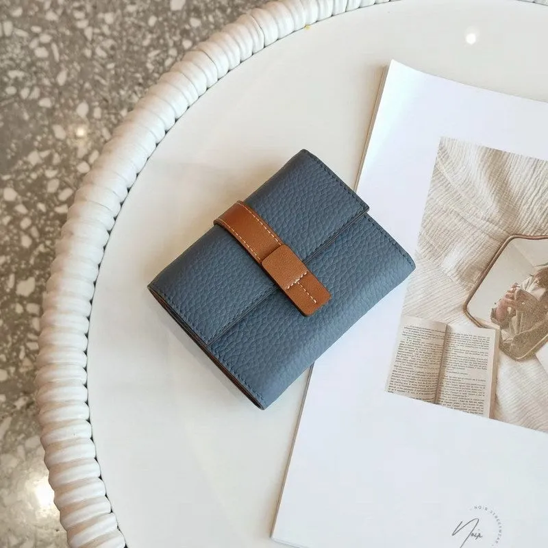 Madison Petit Genuine Leather Wallet - Compact & Stylish