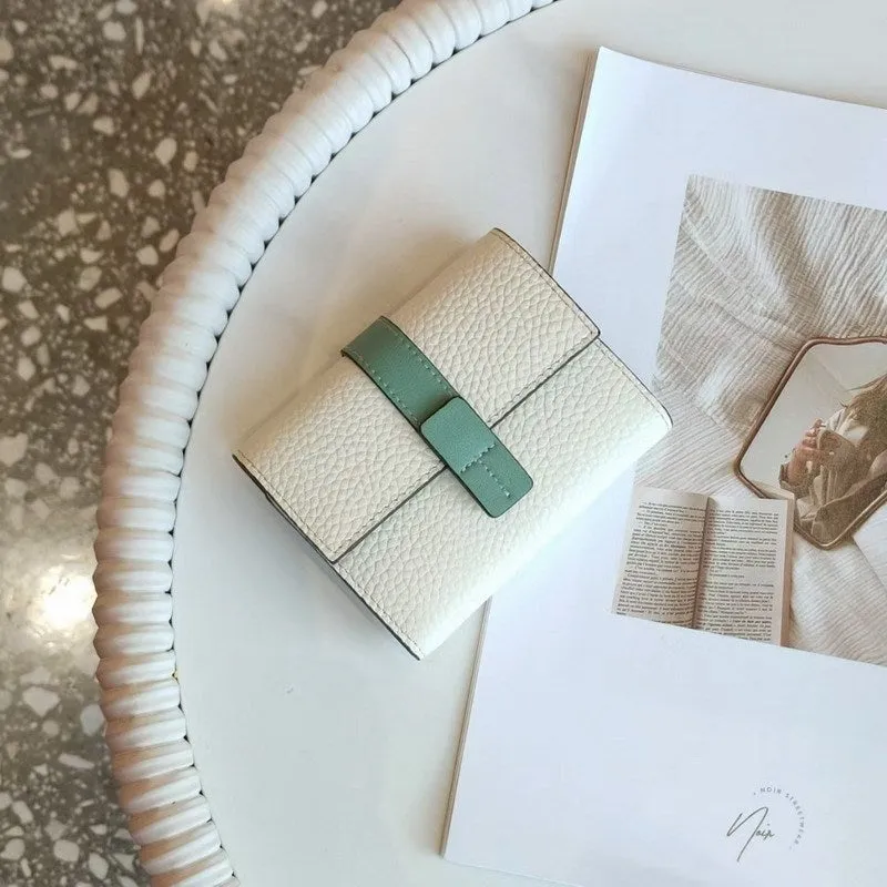 Madison Petit Genuine Leather Wallet - Compact & Stylish
