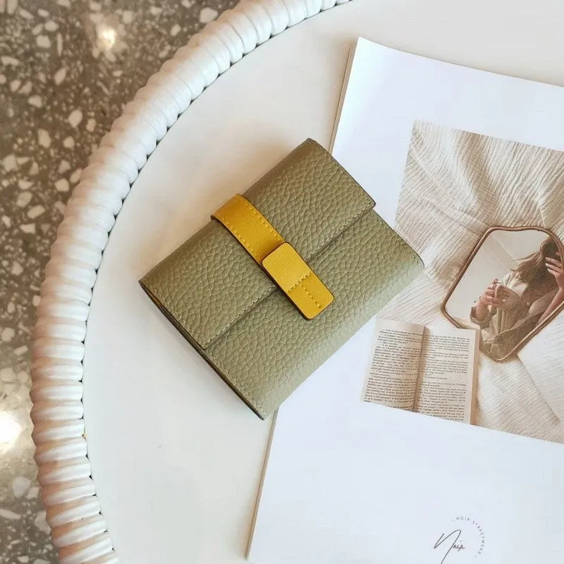 Madison Petit Genuine Leather Wallet - Compact & Stylish