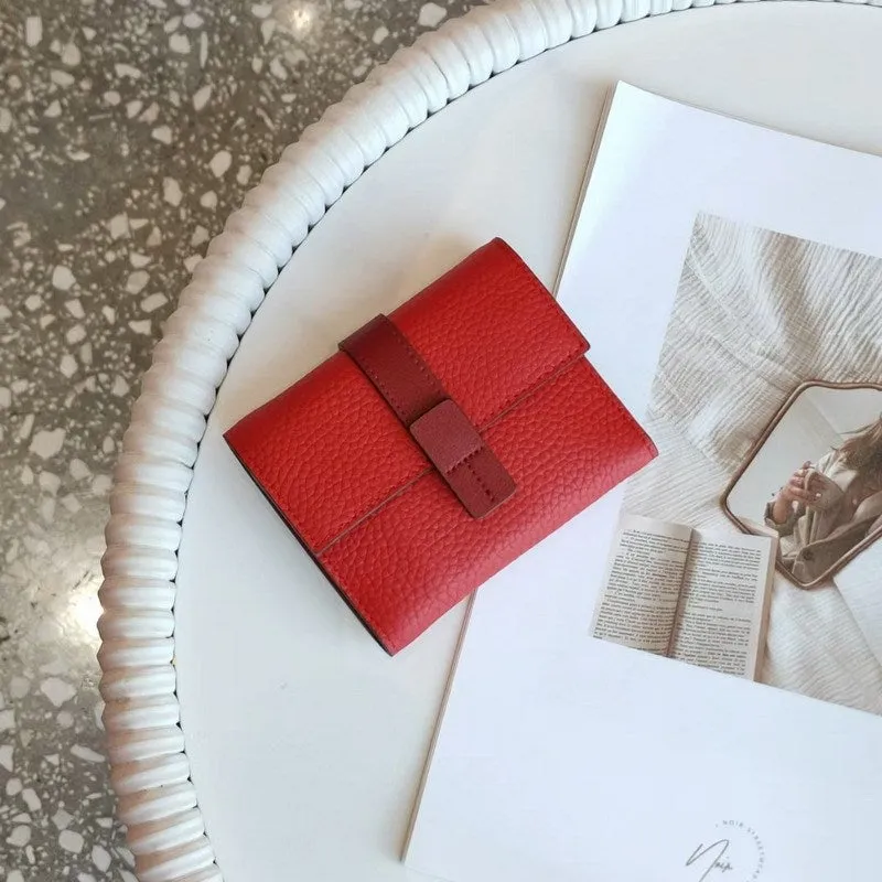 Madison Petit Genuine Leather Wallet - Compact & Stylish