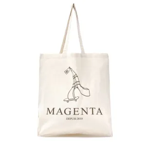 Magenta Ten Year Collection Depuis 2010 Tote Bag - Natural