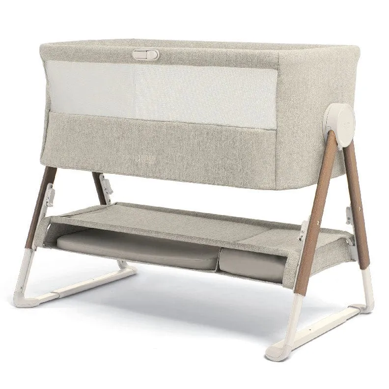 Mamas & Papas Lua Fawn Bedside Crib Oat Bundle