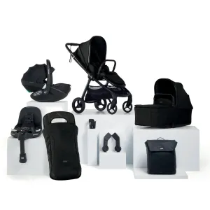 Mamas & Papas Vardo Bundle with Maxi-Cosi Pebble 360 Pro² Car Seat (8 Pieces) - Noir