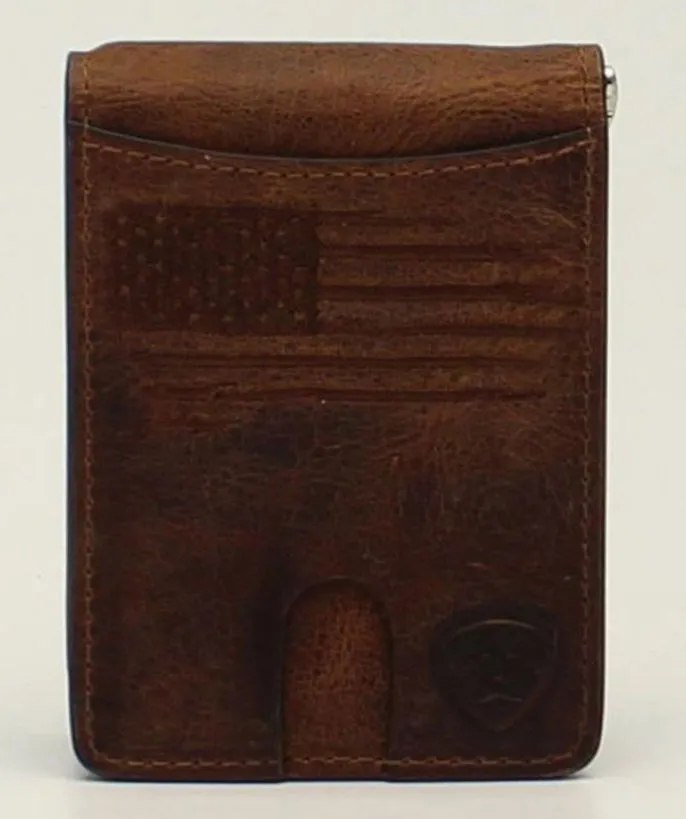 M&F BIFOLD MONEY CLIP USA FLAG