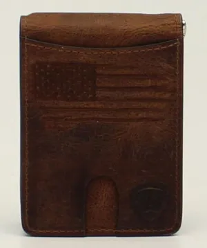 M&F BIFOLD MONEY CLIP USA FLAG