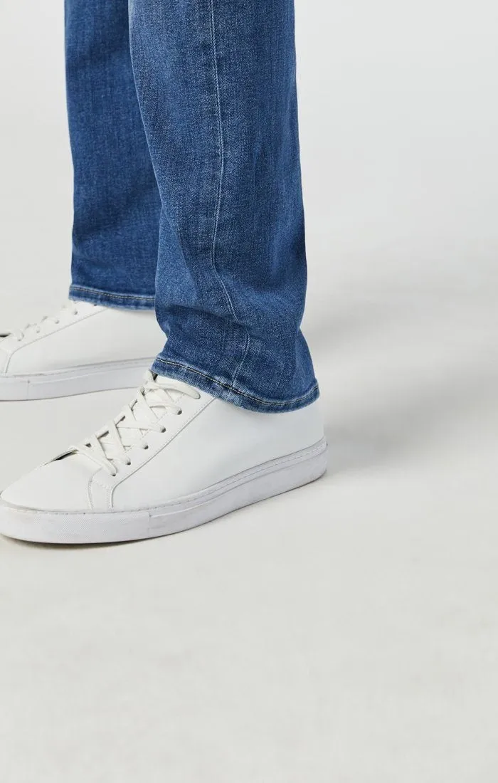 Mavi Marcus Slim Straight Jean - Mid Foggy