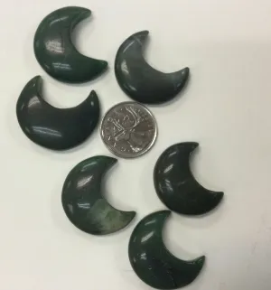 Medium Crystal Crescent Moons
