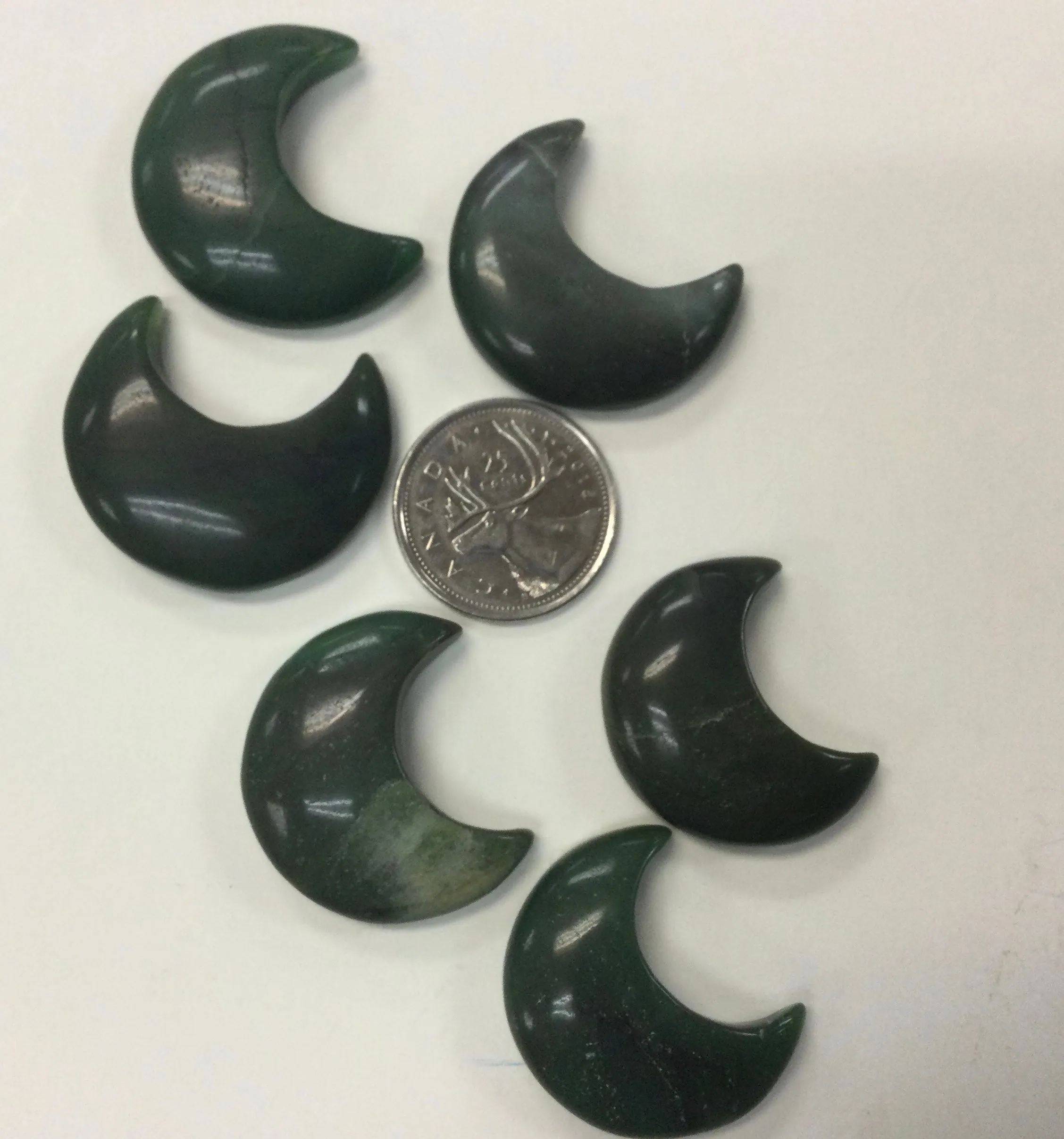 Medium Crystal Crescent Moons