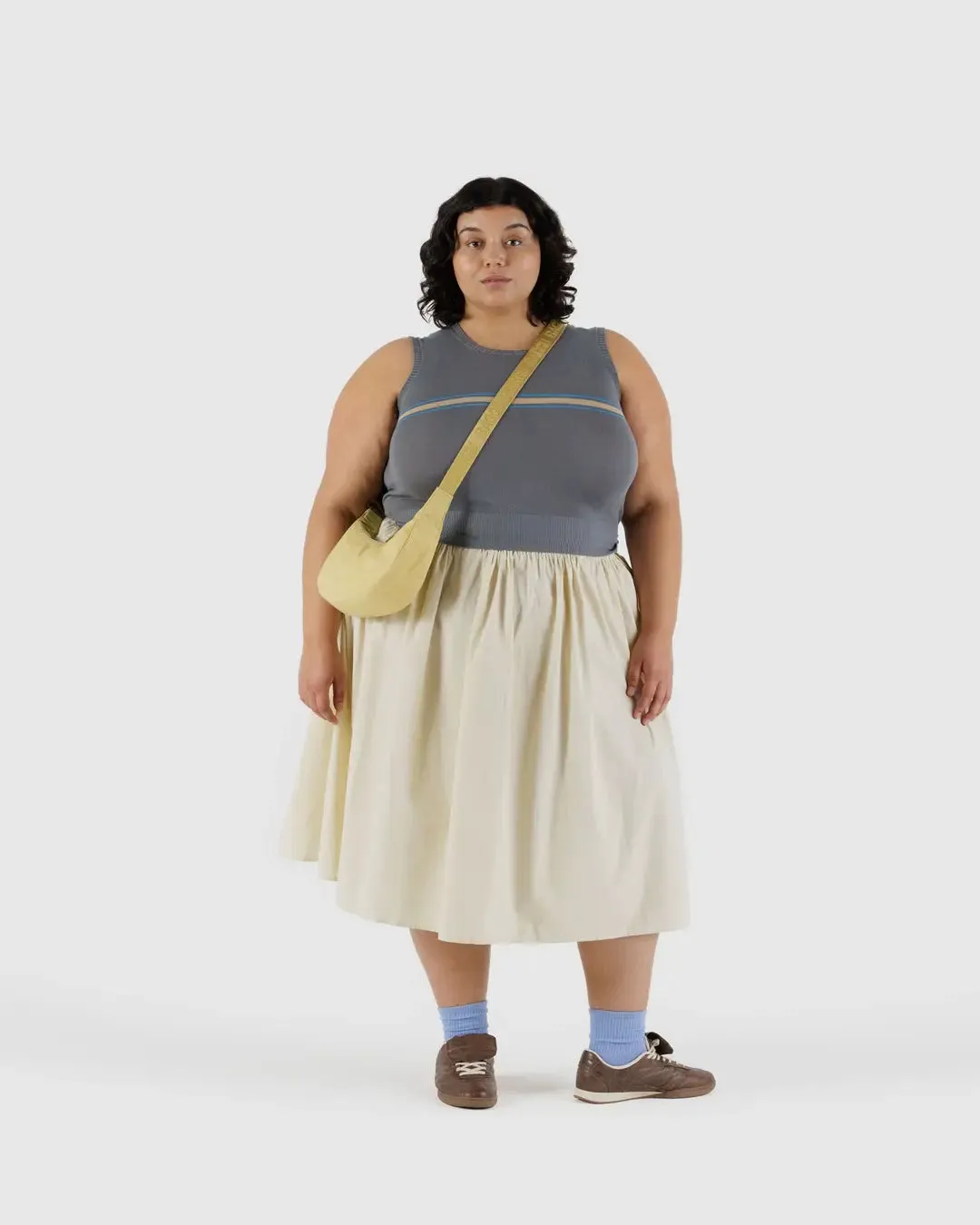Medium Nylon Crescent Bag Butter | Baggu