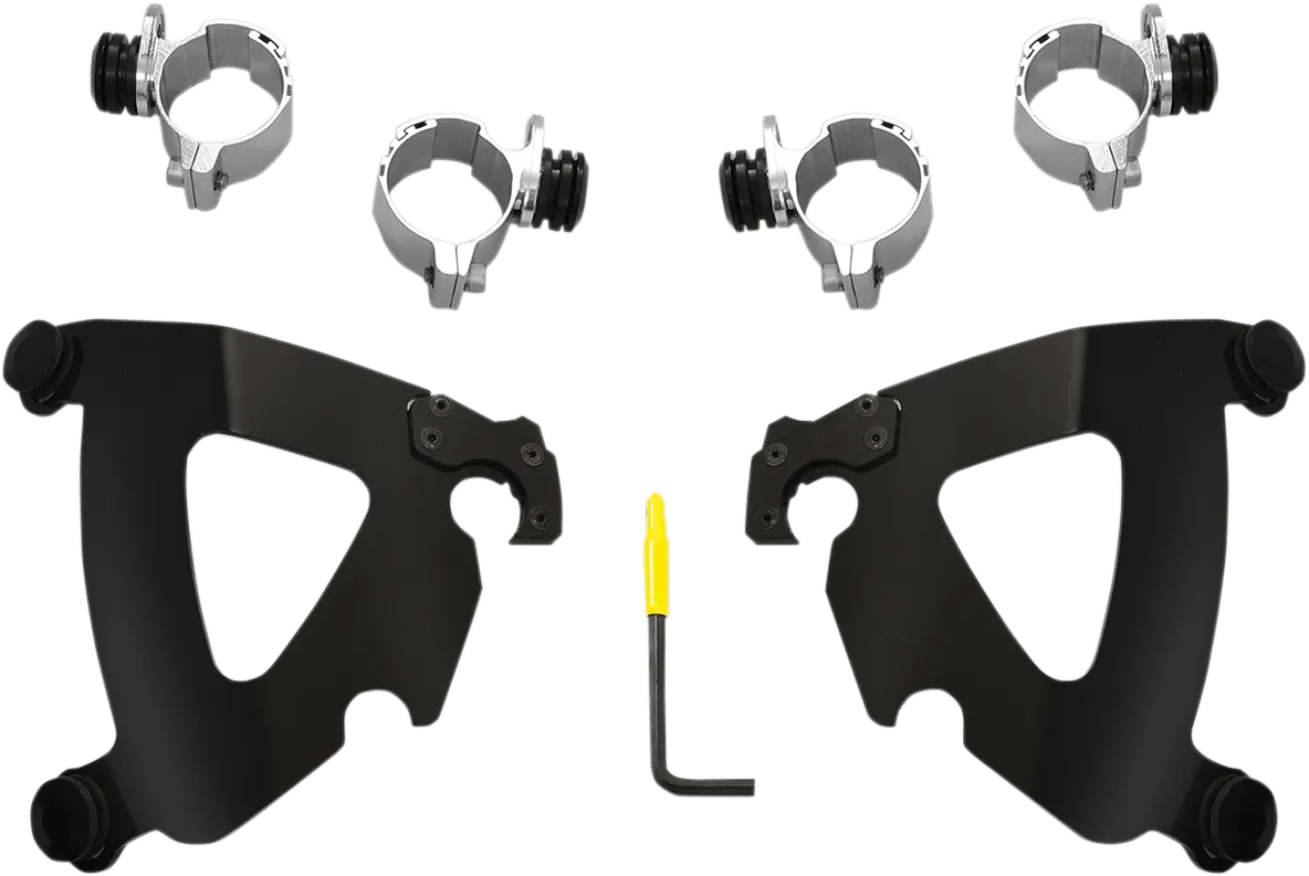 Memphis Shades MEB2030 Plate for Road Warrior Fairing - Black