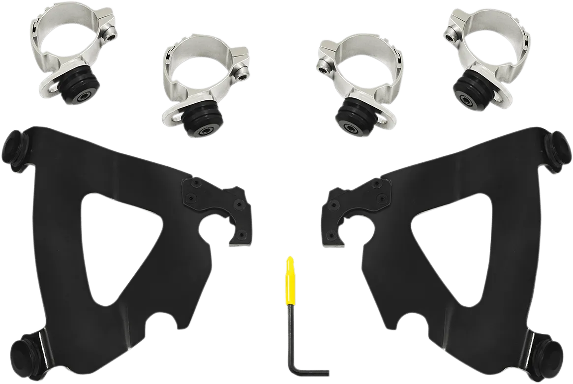 Memphis Shades MEB2030 Plate for Road Warrior Fairing - Black
