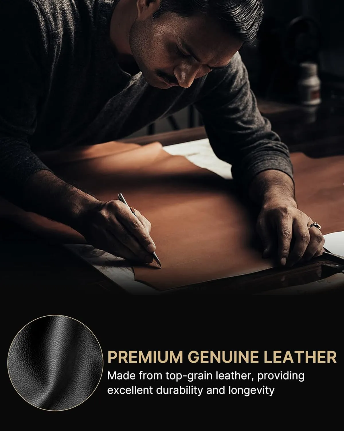 Mens Carbon Fiber Pop-Up Wallet with AirTag Holder