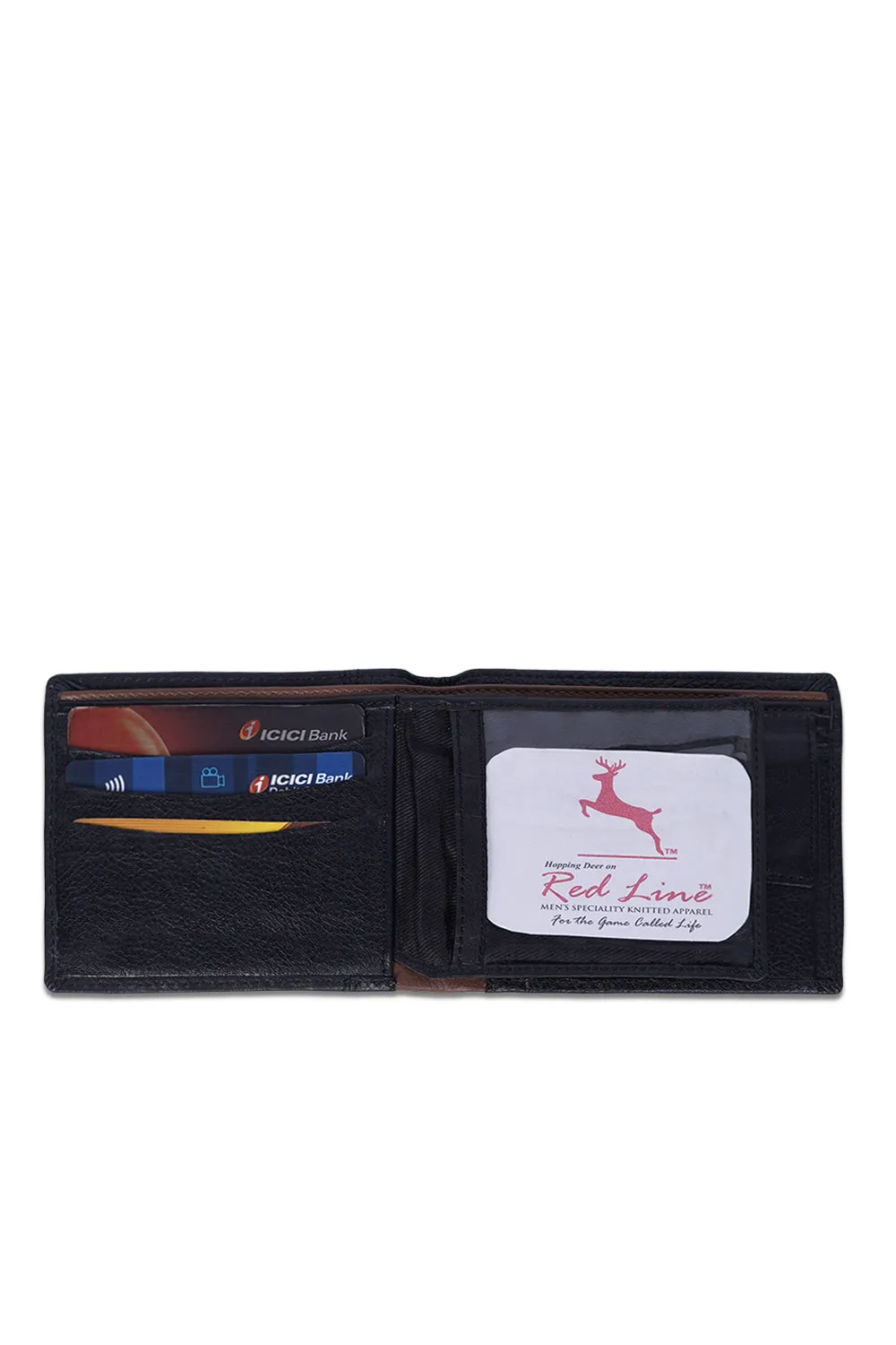 Men’s Stylish Black Genuine Leather Wallet