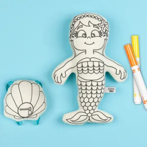 Mermaid Coloring Doll