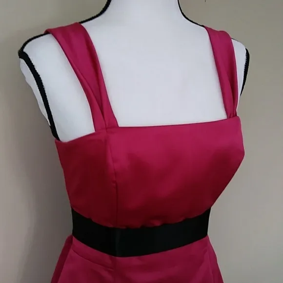 Michaelangelo Formal Evening Gown Dress 8 Red Black