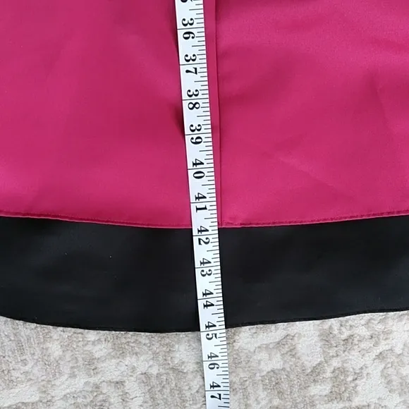 Michaelangelo Formal Evening Gown Dress 8 Red Black