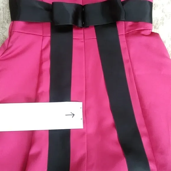 Michaelangelo Formal Evening Gown Dress 8 Red Black