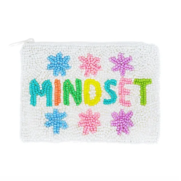 Mindset Hand Beaded Coin Purse