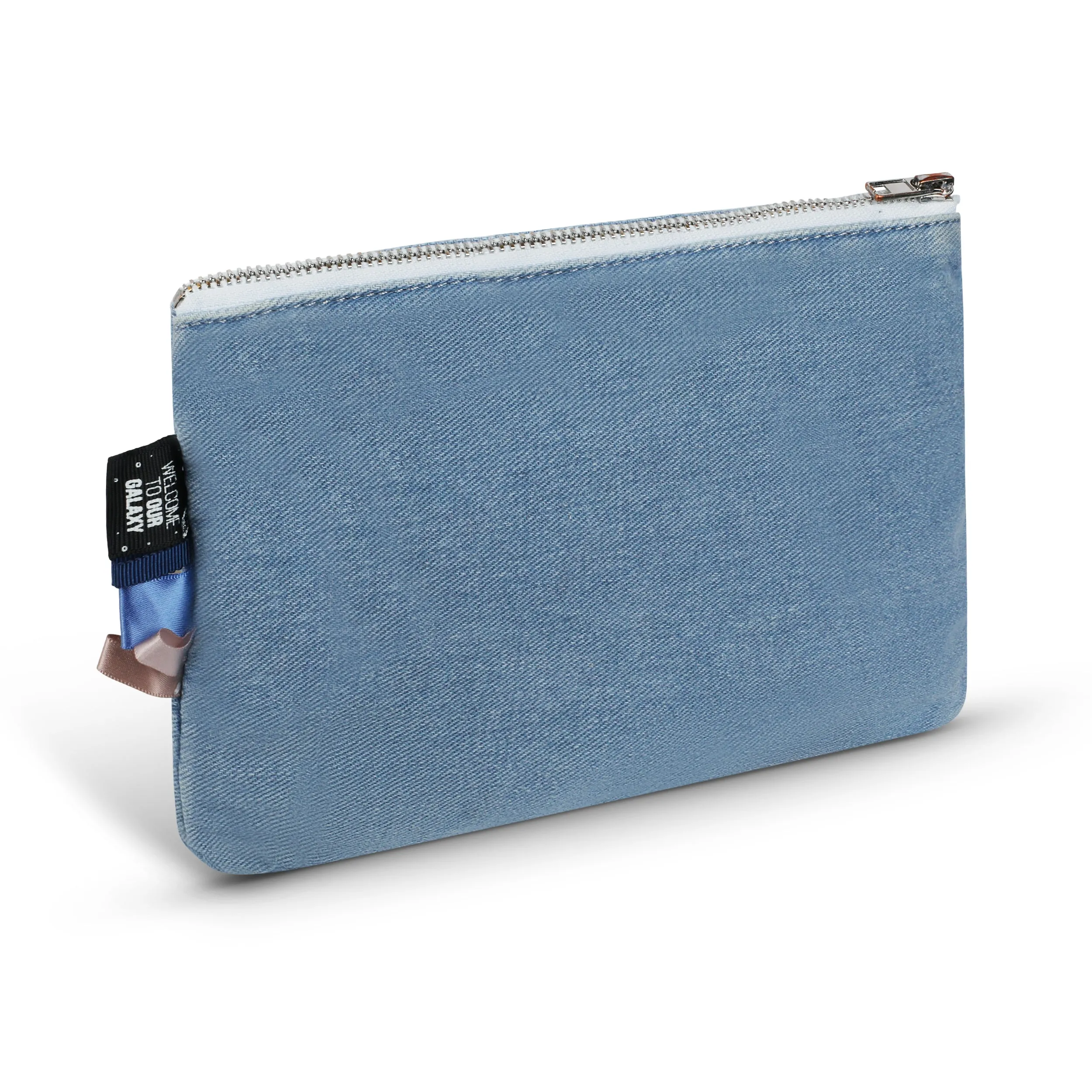 Mini Denim Pouch