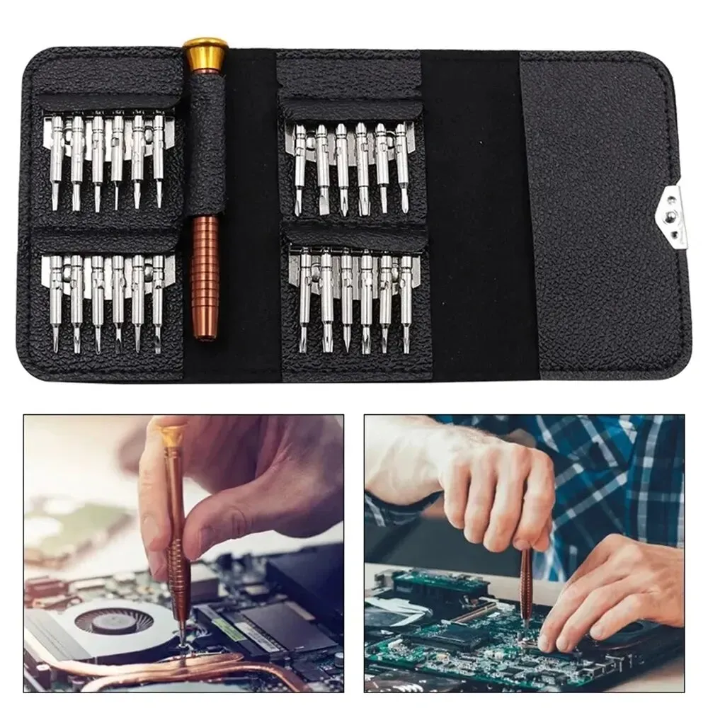 Mini Precision Screwdriver Set 25 in 1 Electronic Repair Tools Kit