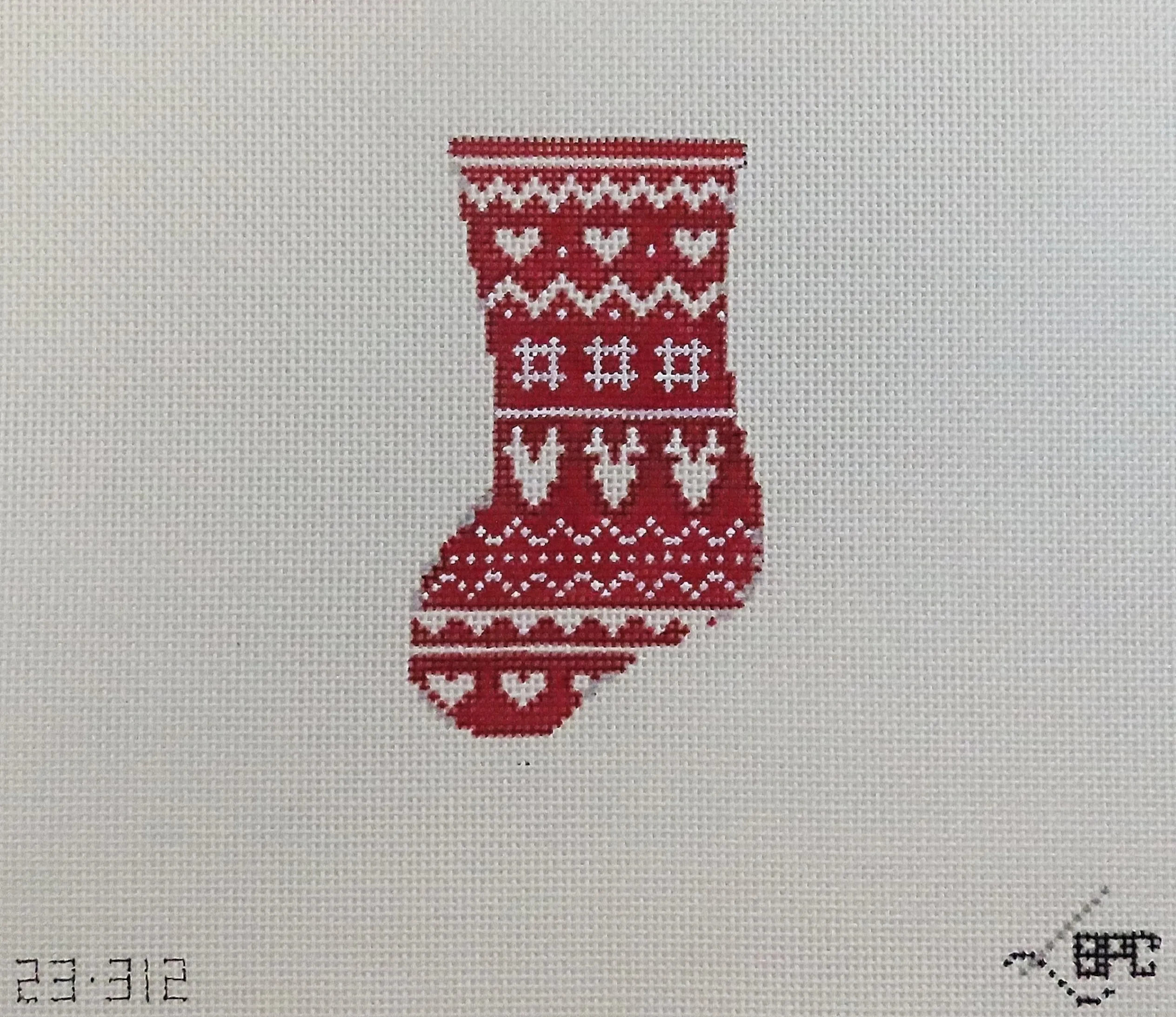Mini Stocking - Red