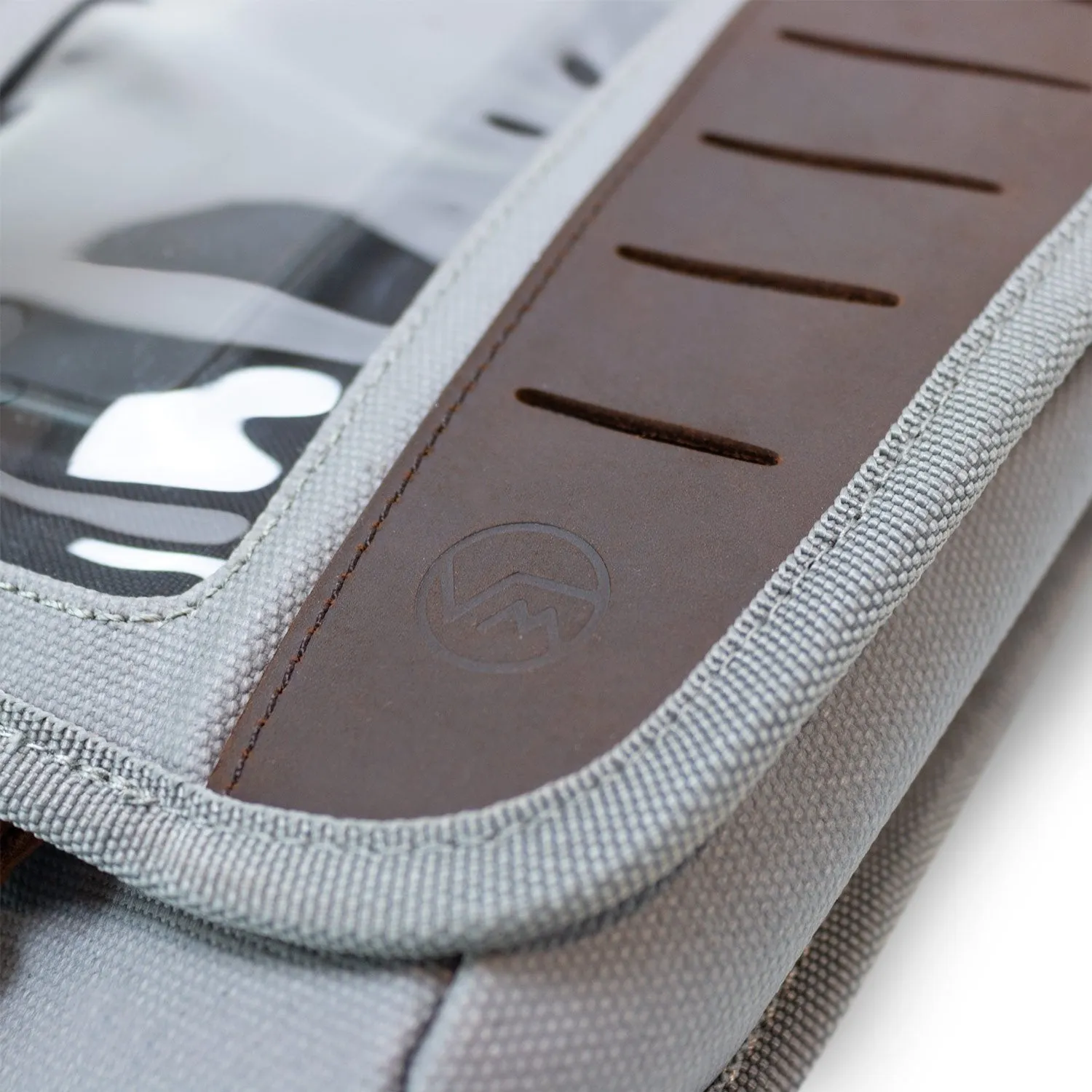 Mini Tank Bag With Phone Window, Magnetic Mounting System, Multiple Compartments And Leather Finish