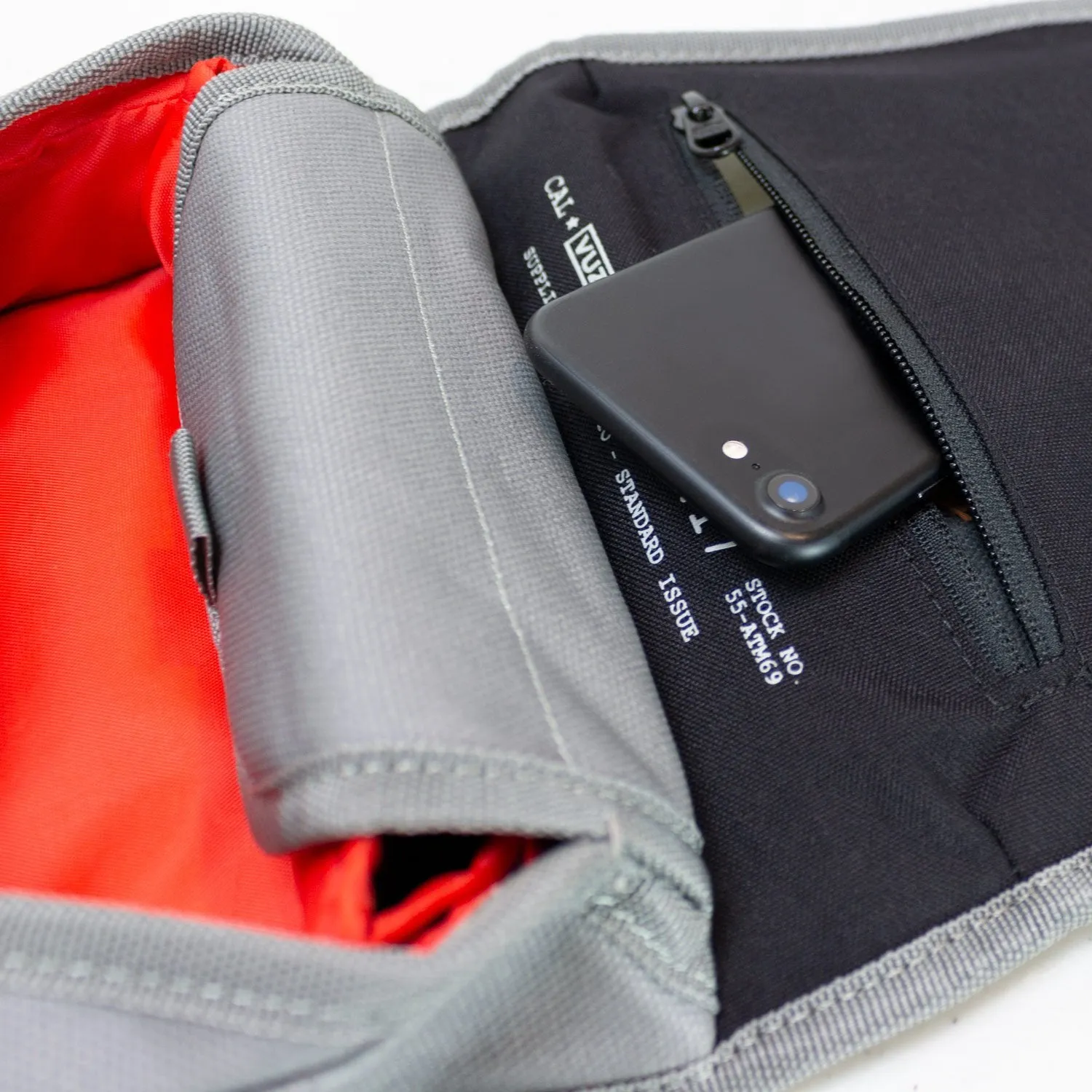 Mini Tank Bag With Phone Window, Magnetic Mounting System, Multiple Compartments And Leather Finish