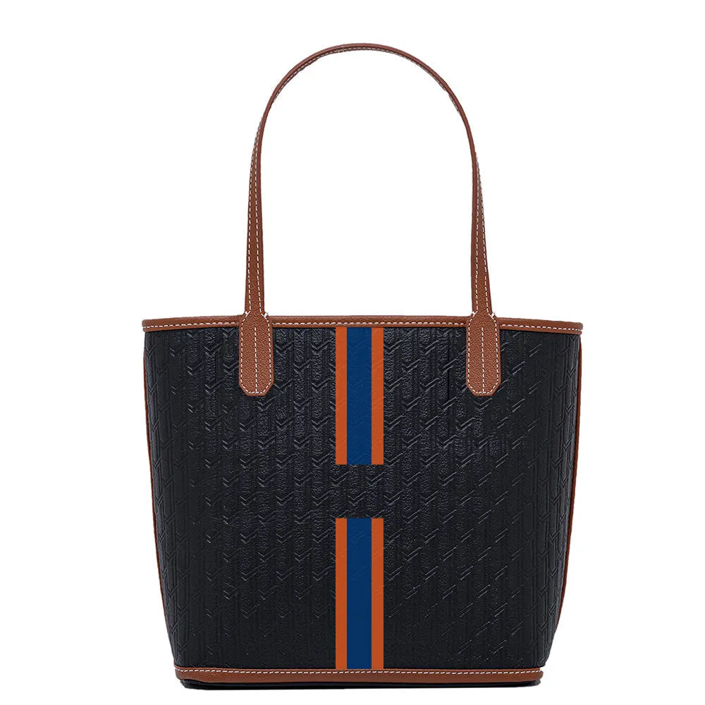 Mini Tote Black Tan