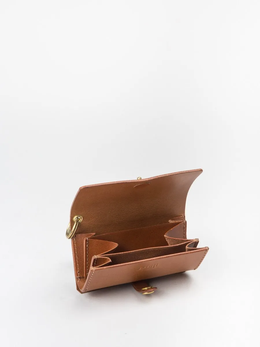 mini wallet - camel