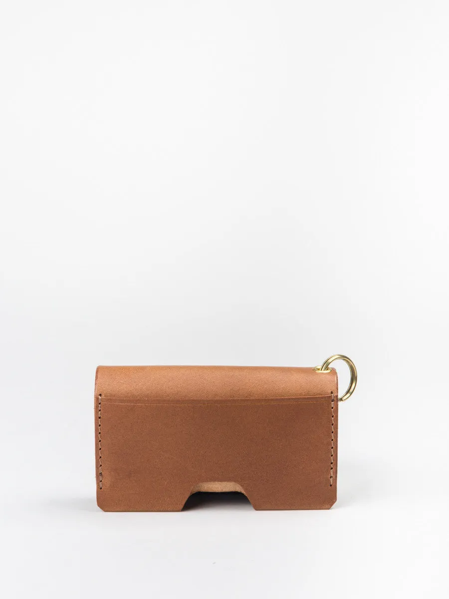 mini wallet - camel
