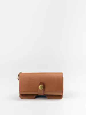 mini wallet - camel