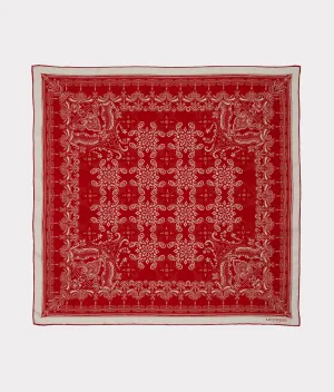 Mirrored L Scarf :: Red