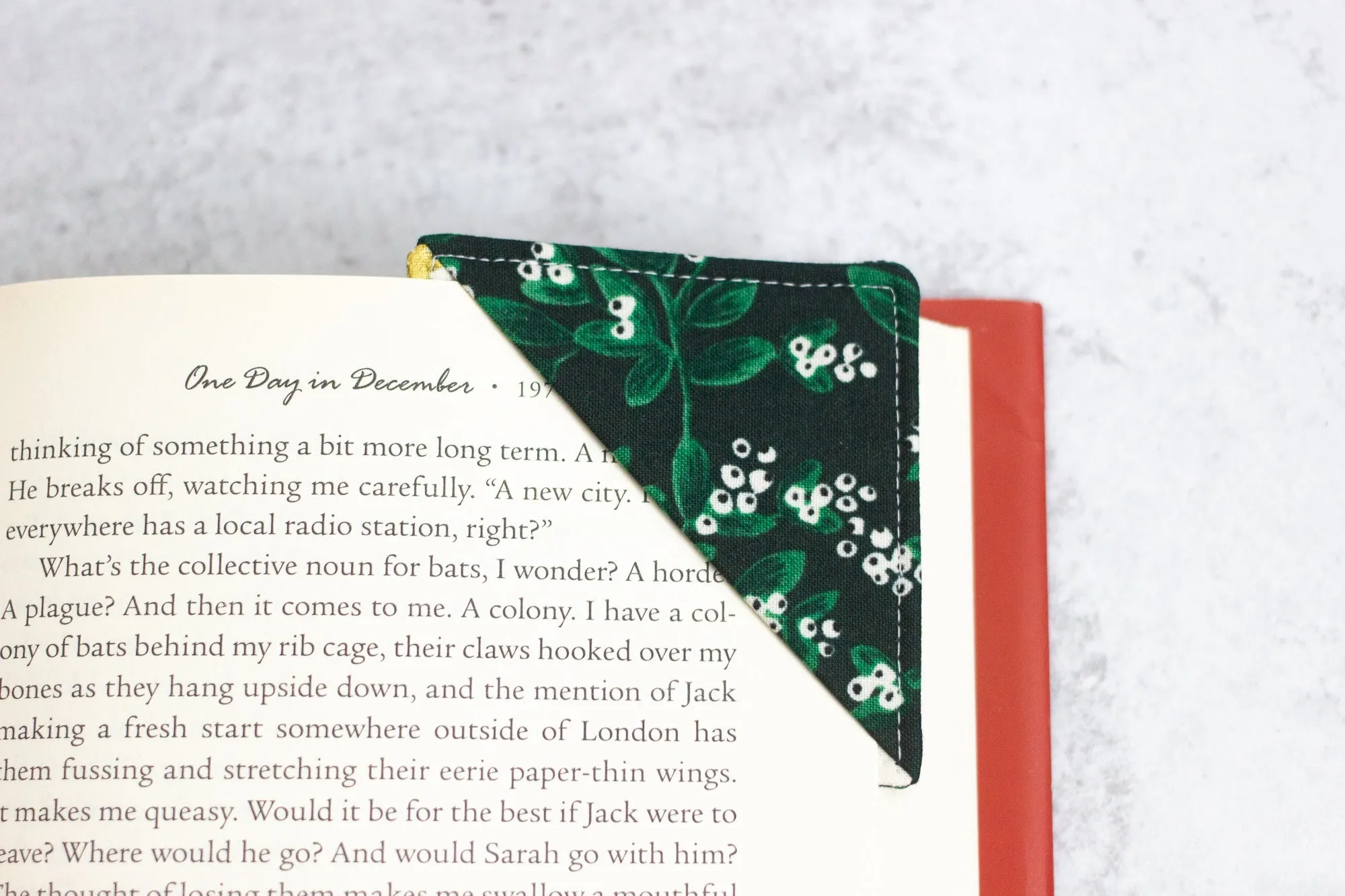 Mistletoe Corner Bookmark