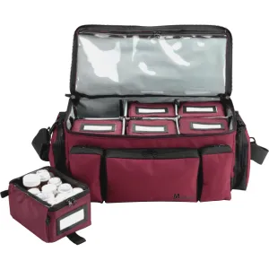 MMF Med-Master Carrying Case Medicine - Burgundy