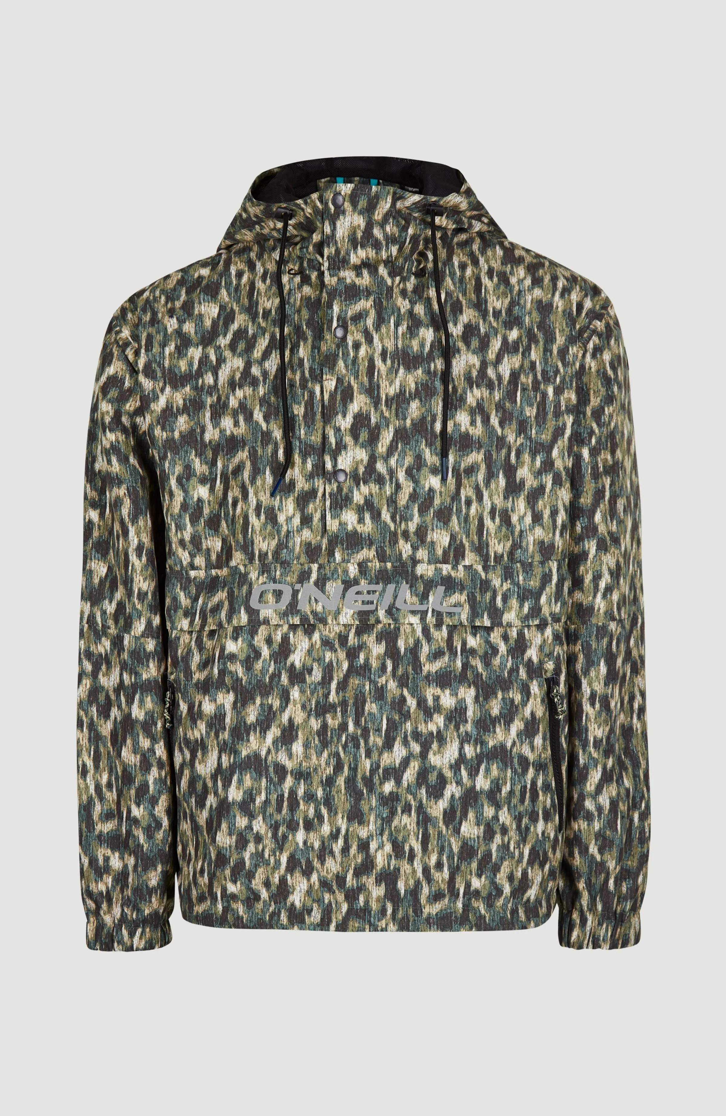 Modular Anorak Jacke | Green Minimal Camo