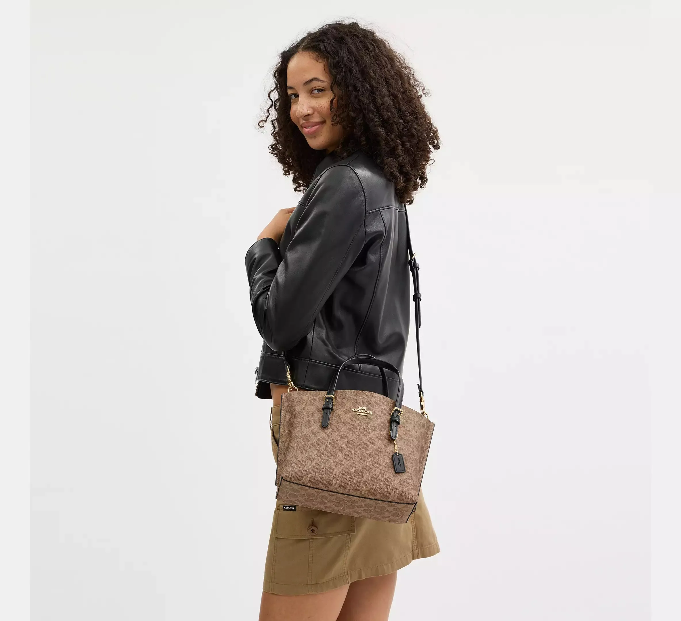 Mollie Tote 25 In Signature Canvas