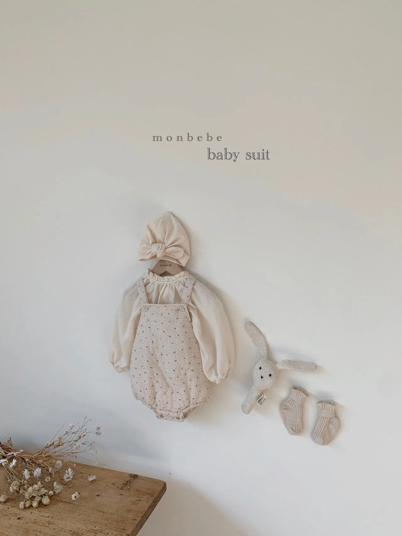 Monbebe Printed Cotton Washbag (3 colour options)