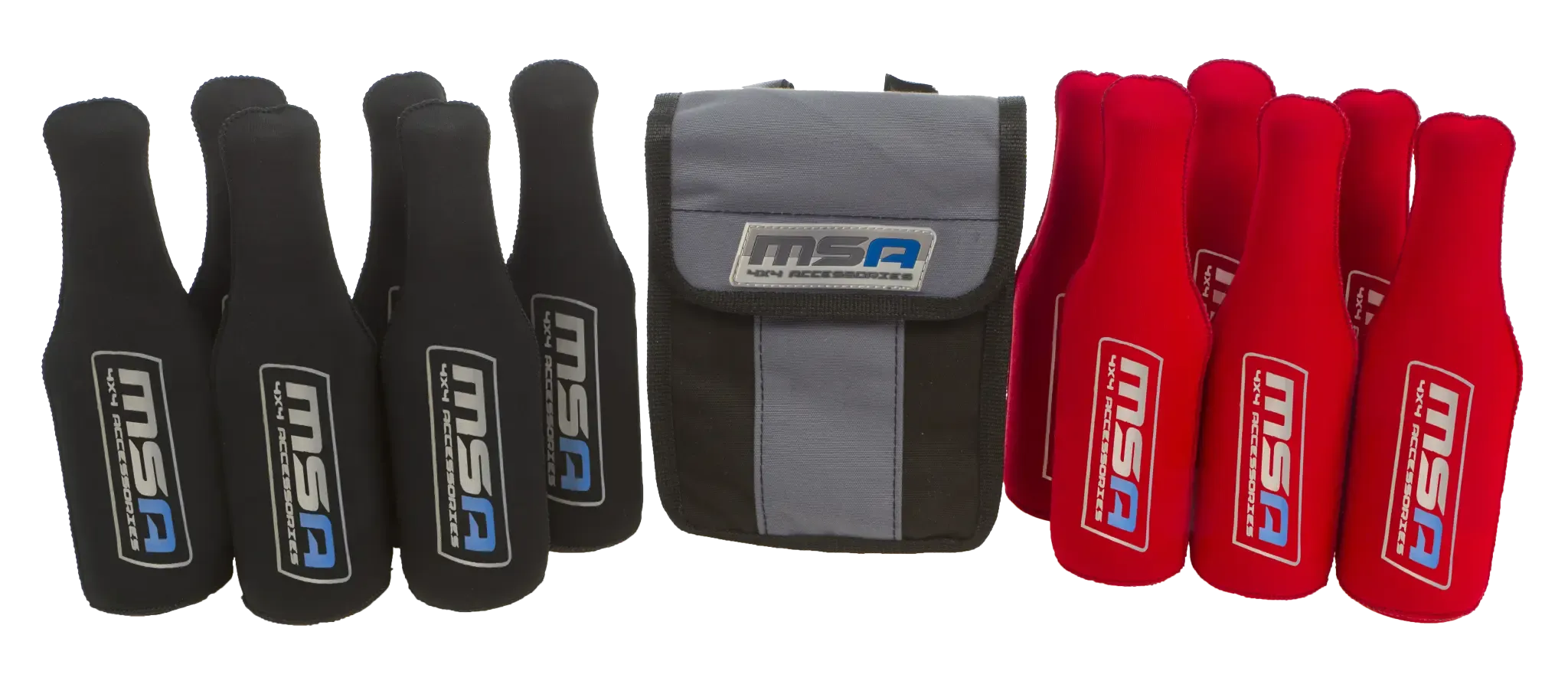 MSA 4X4 Stubbie Tubes with Canvas Storage Bags