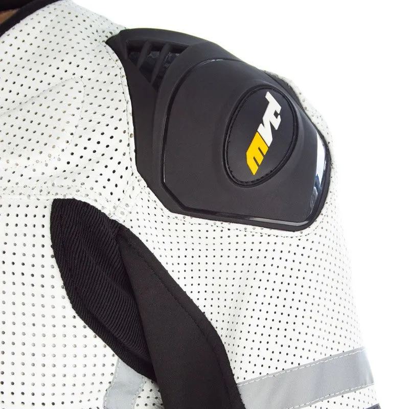MVD Racewear  Supermoto Jacket White