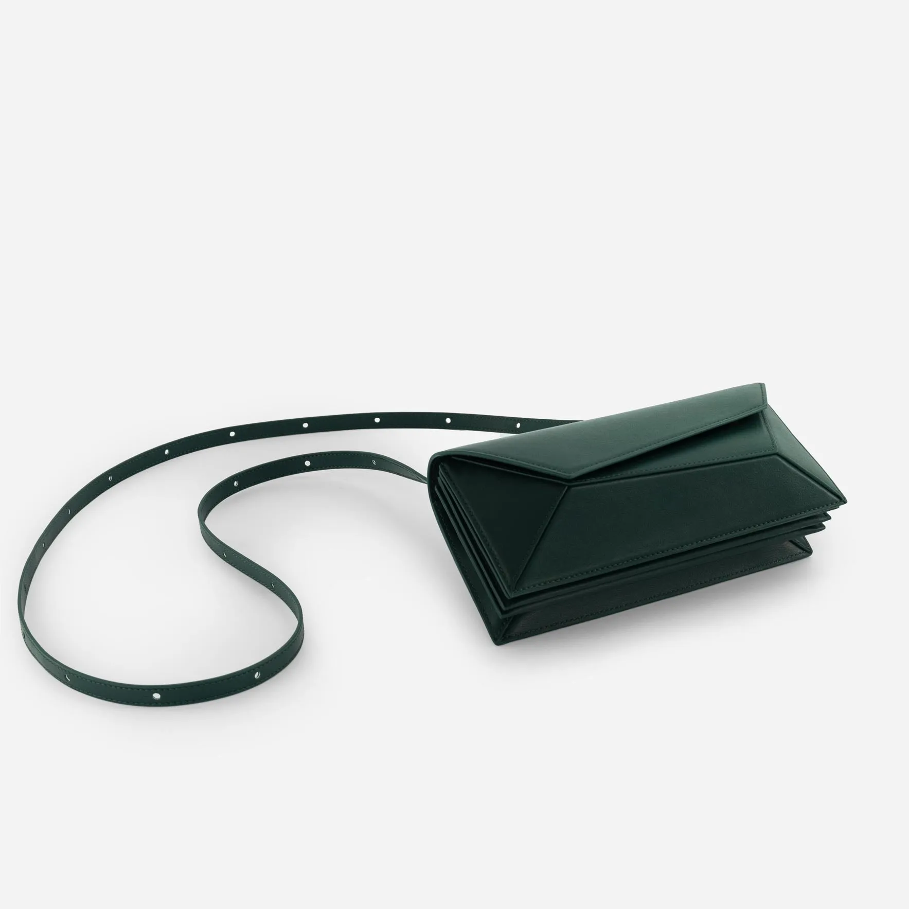 Naomi Long Purse - Duck Green