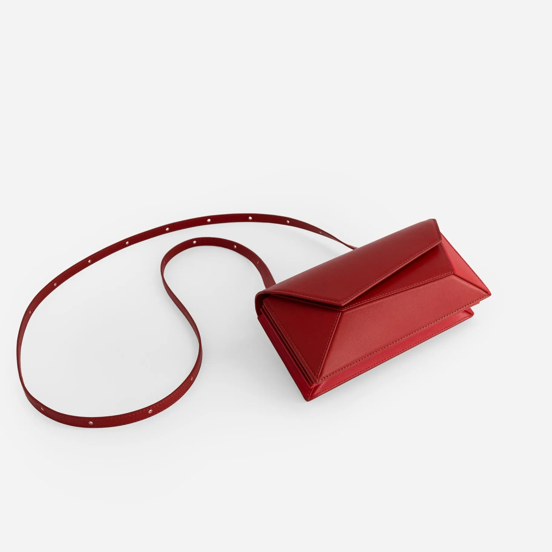 Naomi Long Purse - Red