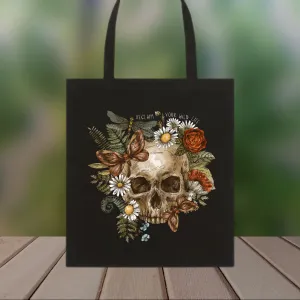 Nature Skull Organic Cotton Tote