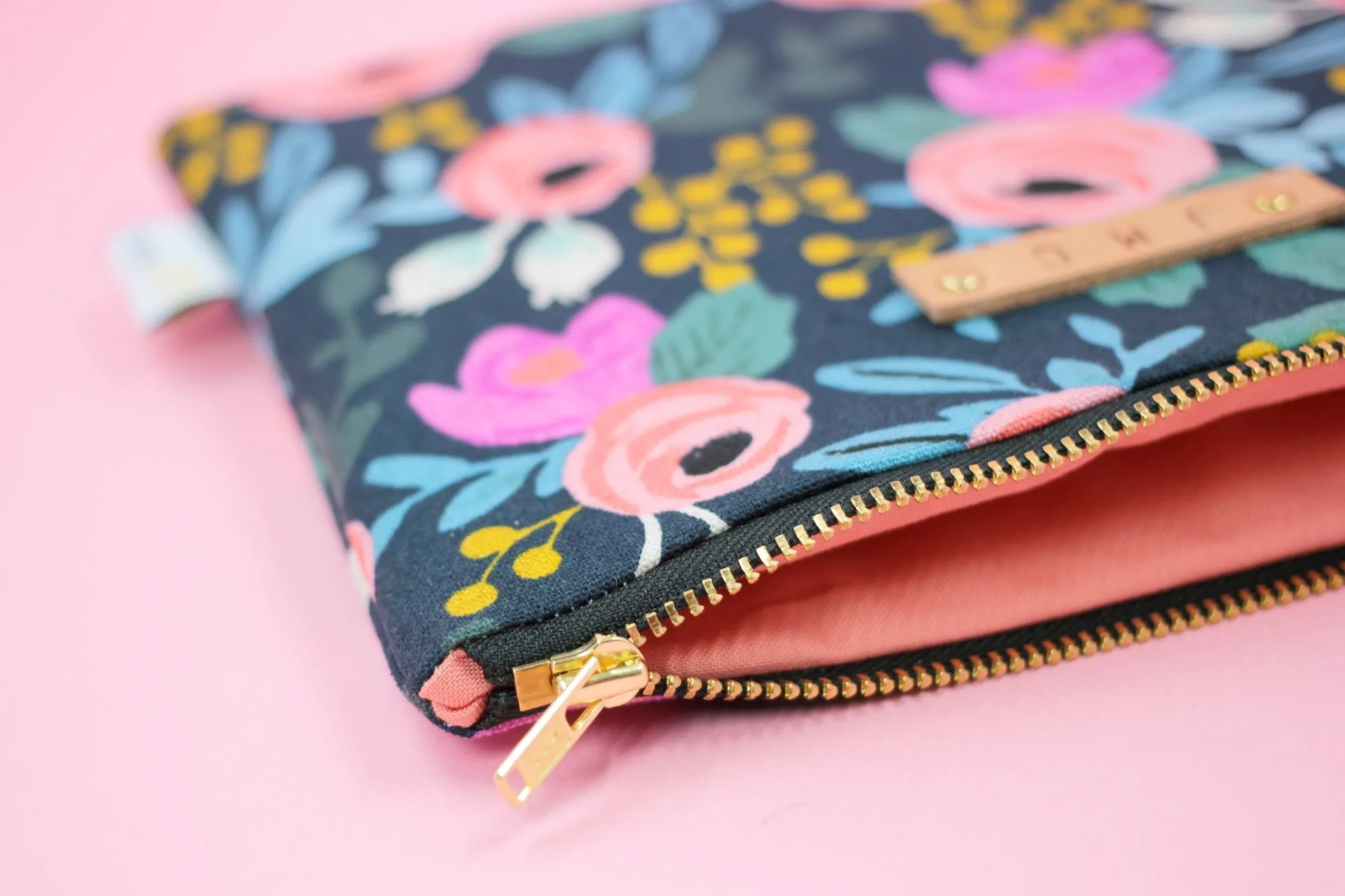 Navy Rosa e-Reader Case
