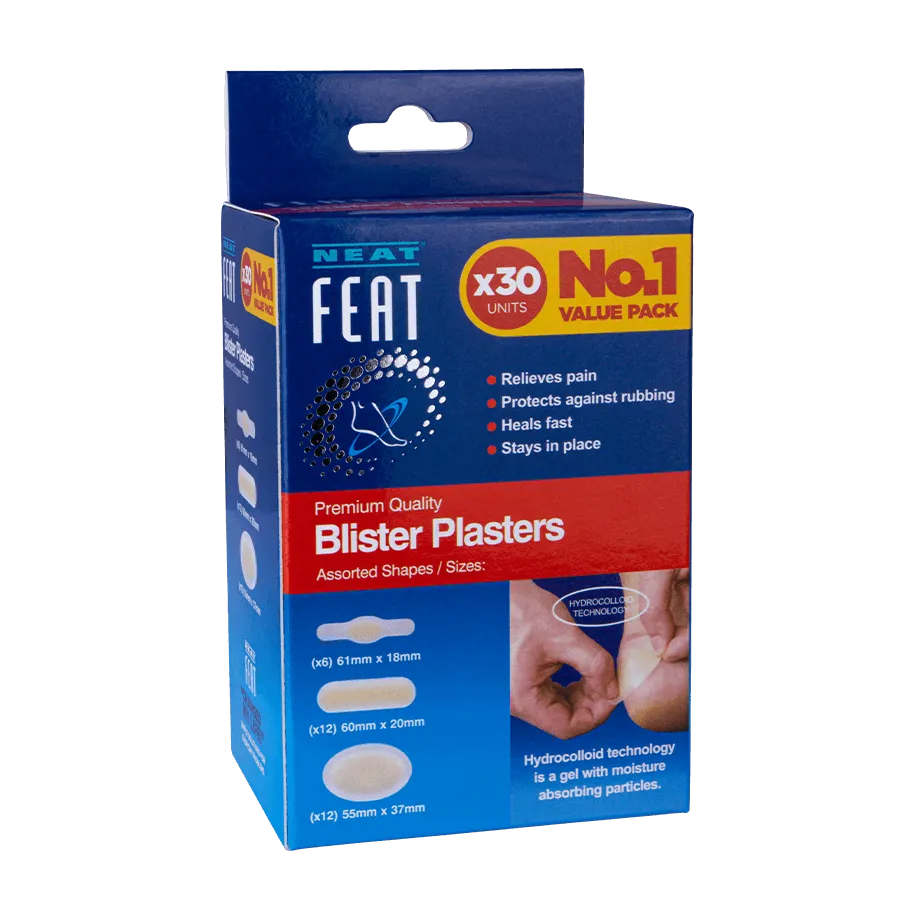 Neat Feat Blister Plasters Mixed