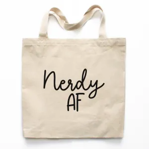 Nerdy AF Tote Bag