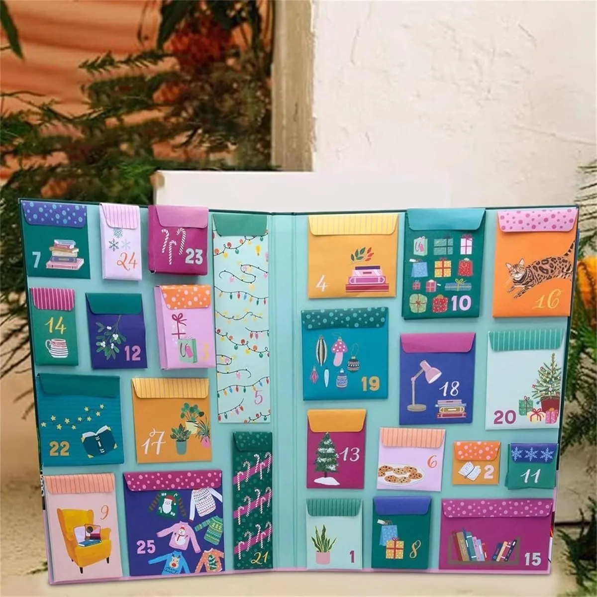 New Retails $40  The Book Lovers Advent Calendar 2024,25 Bookish Gifts for Readers Kids Adult Girls Boys,Booklovers Reading Advent Calendar,Christmas Countdown Calendar