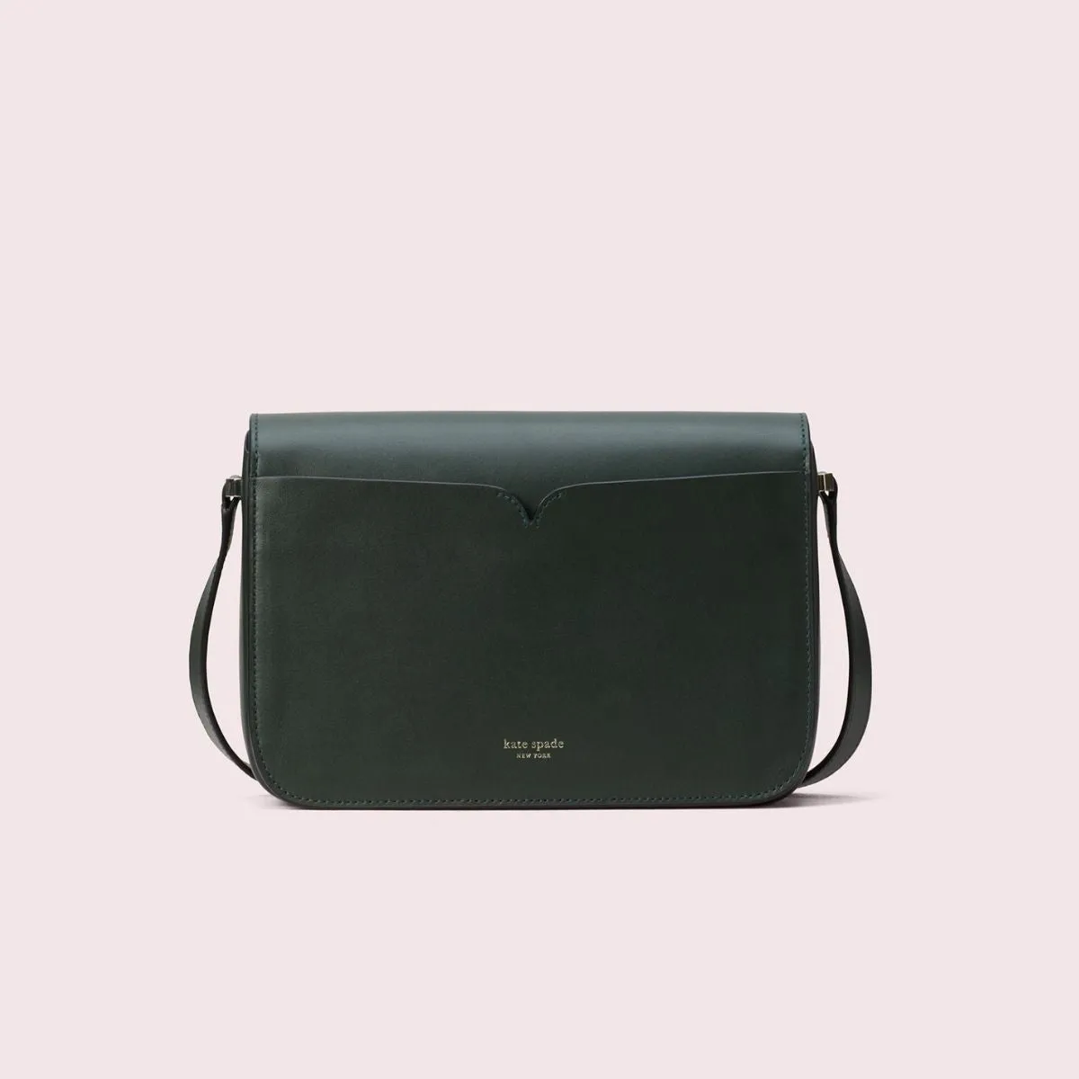 Nicola Twistlock Medium Deep Evergreen Shoulder Bag