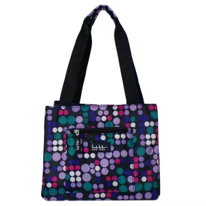 Nicole Miller of New York Insulated Waterproof Lunch Box Cooler Bag - 11" Lunch Tote (2754) (Heat Wave Teal)