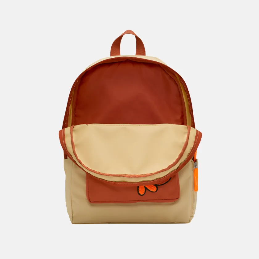 Nike Classic Kids' Backpack (16L) -Sesame/Burnt Sunrise/Total Orange/tadium Green/Vintage Green/Vapour Green