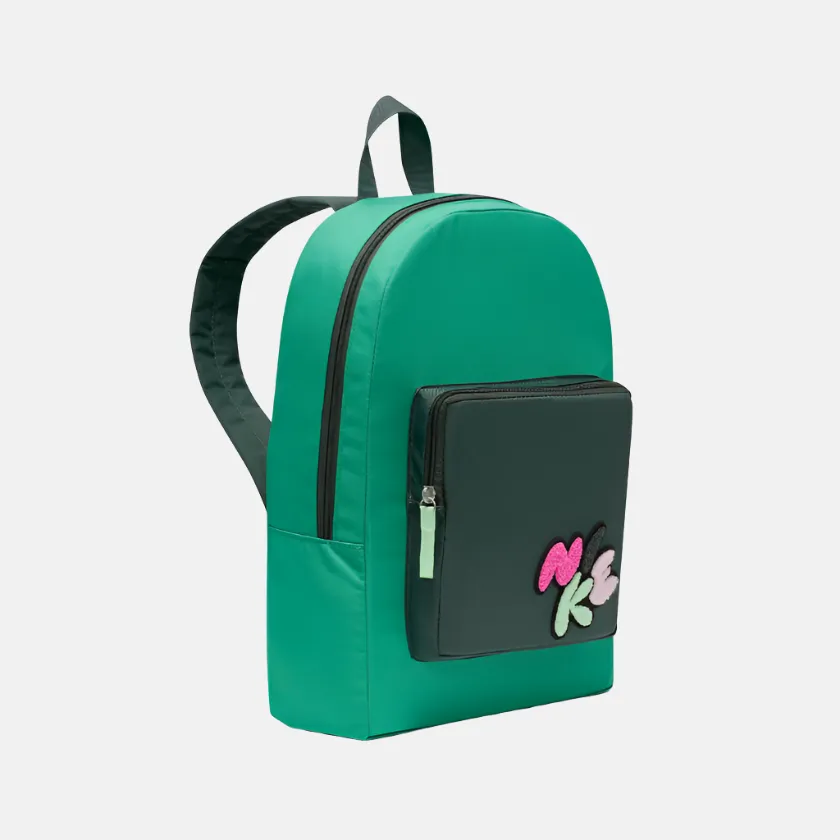Nike Classic Kids' Backpack (16L) -Sesame/Burnt Sunrise/Total Orange/tadium Green/Vintage Green/Vapour Green
